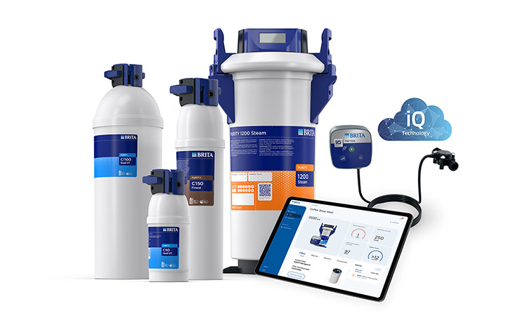 Brita stellt in Salzburg nicht nur Wasserfilter vor, sondern sorgt auch für die  intelligente Verknüpfung der einzelnen Systeme. Foto: Brita
