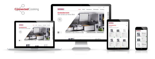 Die moderne Vernetzungslösung Connected Cooking von Rational ermöglicht die Verbindung einer oder mehrerer Rational- oder Frima-Geräte. Foto: Rational