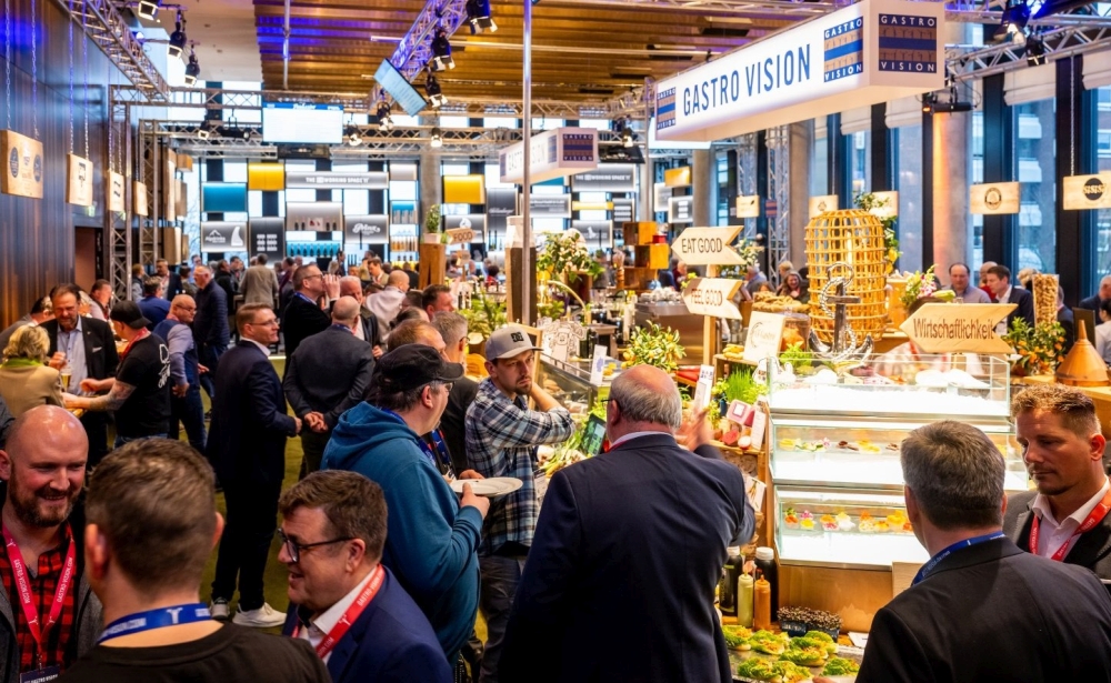 Im März trafen sich auf der Gastro-Vision in Hamburg Lieferanten und Entscheider aus den Bereichen Hotellerie, Gastronomie und Catering. Foto: Gastro-Vision
