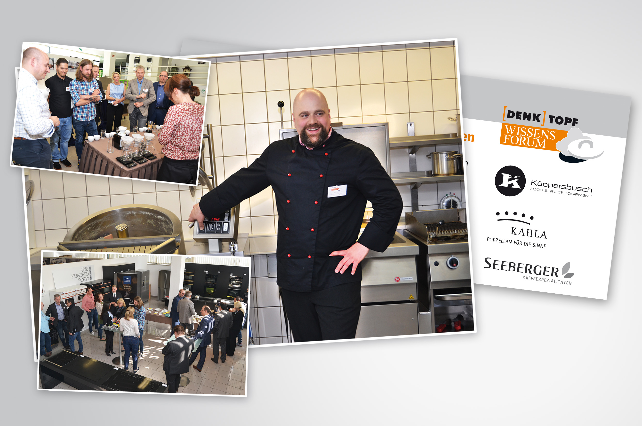 Praktische Infos für den Alltag und viel Wissenswertes gab es beim ersten Denktopf-Wissensforum der Firmen Hörstke, Küppersbusch, Kahla und Seeberger in Gelsenkirchen. Foto: Hörstke