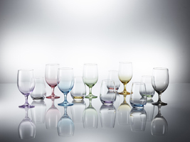 Werden mit dem „German Design Award – Special Mention“ ausgezeichnet: Die Gläser der neuen Serie Viña Touch von Schott Zwiesel. Foto: Schott Zwiesel