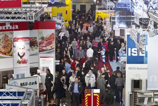 Intergastra 2012 Anfang 2012 wurden rund 1.200 Aussteller auf der Fachmesse gezählt. Im nächsten Jahr soll diese Zahl noch übertroffen werden. Foto: Messe Stuttgart