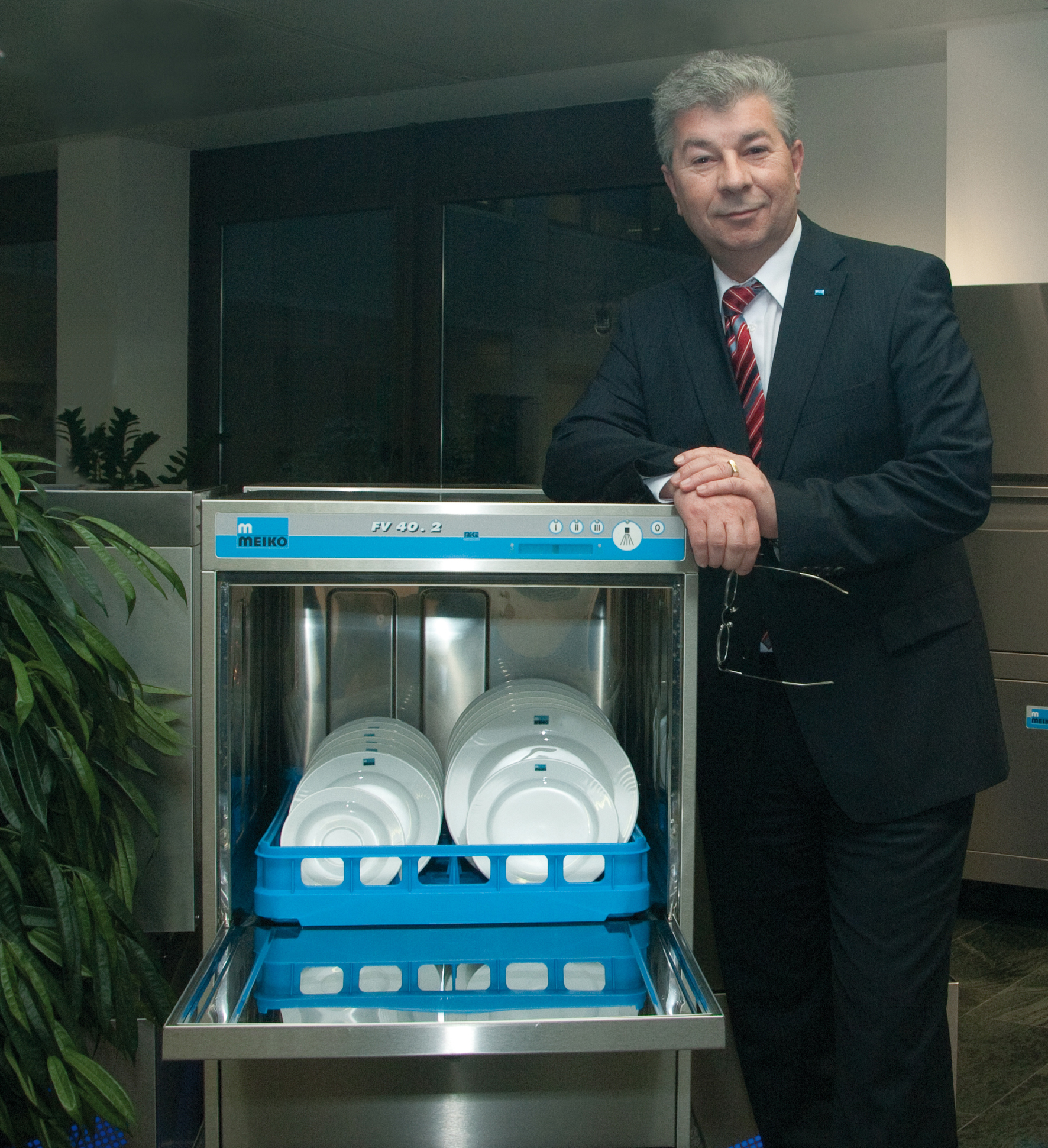Hans-Dieter Breideband, Serviceleiter beim VGG-Mitglied Meiko Maschinenbau GmbH & Co. KG, Offenburg (Bildquelle: VGG/Meiko)